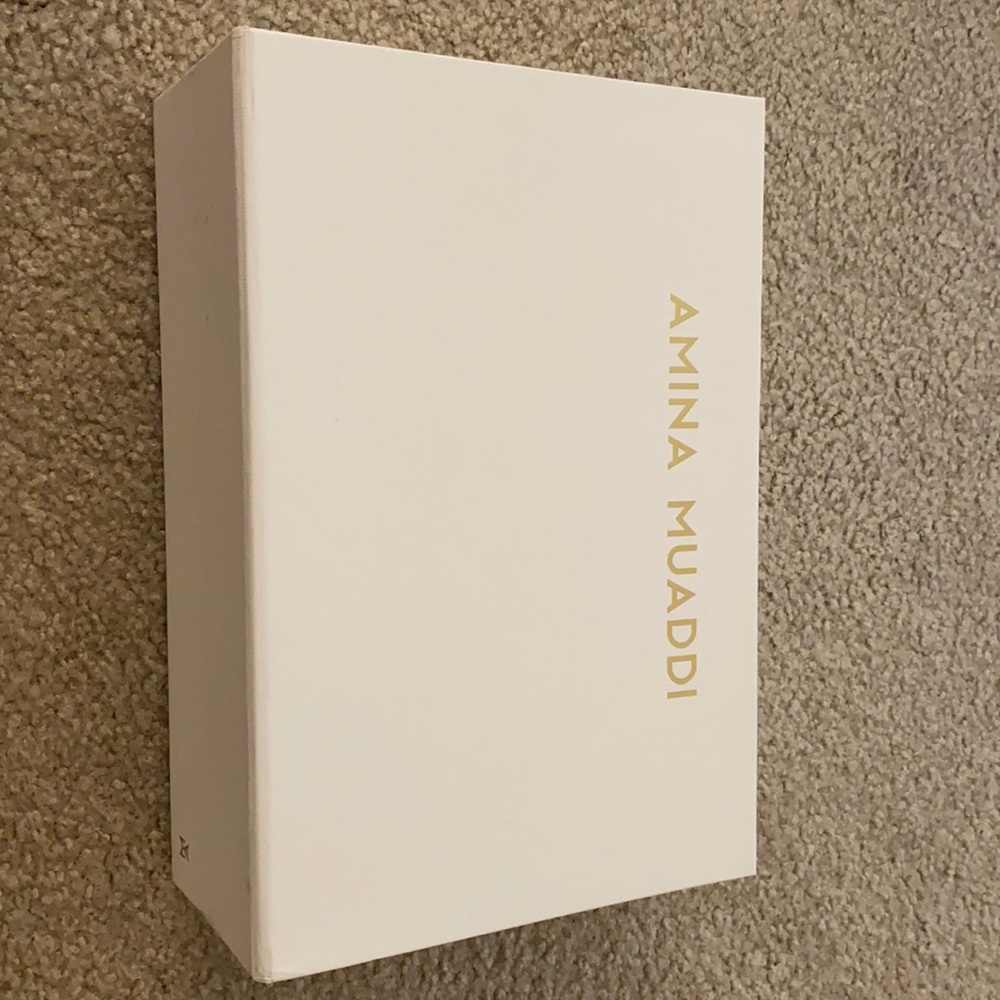 Amina Muaddi PVC BEGUM SLINGBACK - TRANSPARENT